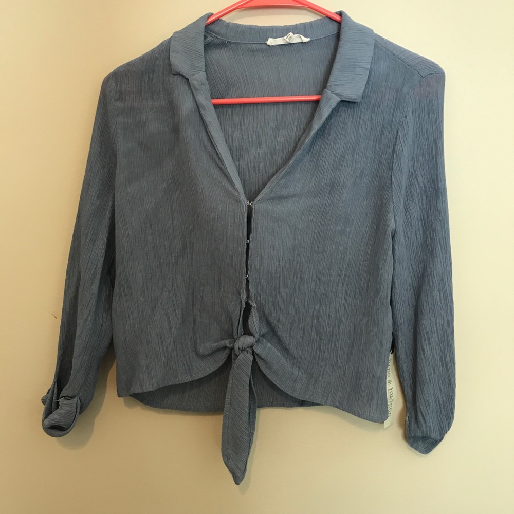 Blue blouse